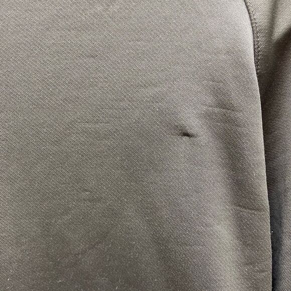 Nike GOLF Pullover Dri-Fit Fabric Mix 1/2 Zip Cover-Up Size M Green Gingham Hood - Picture 10 of 13